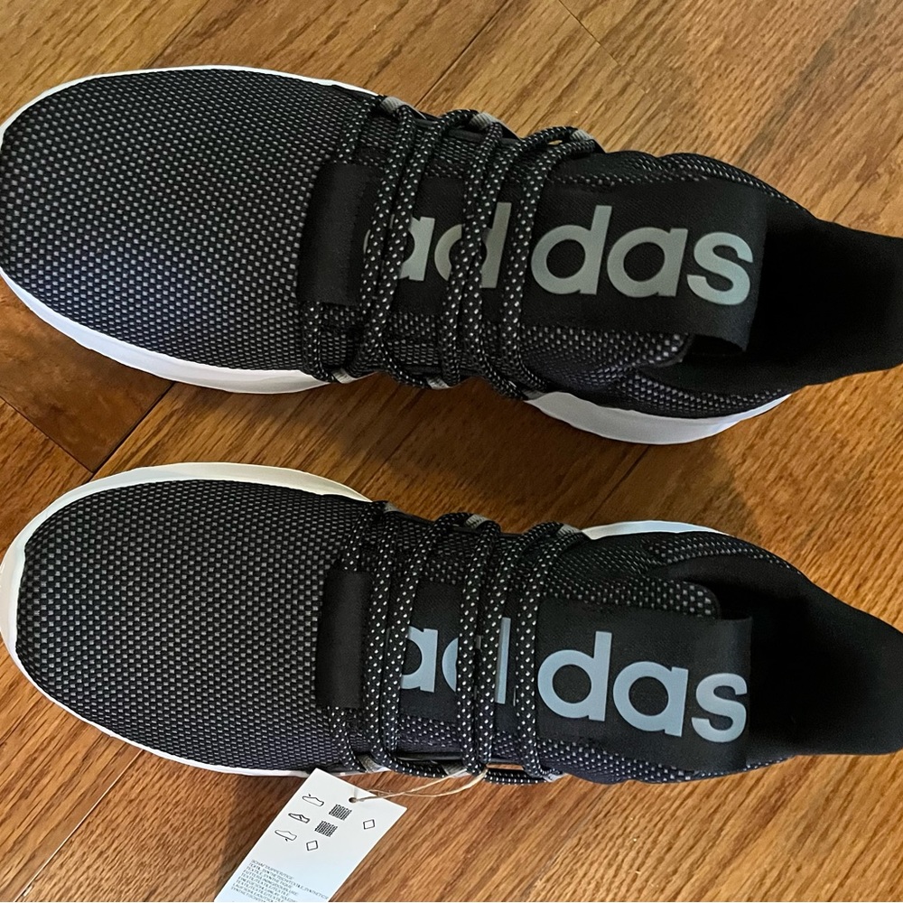 Men’s Addidas Tennis Shoes charcoal/black 10.5 brand new - never been worn